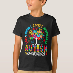 Love Support Accept Understand Autism Awareness Ac T-Shirt