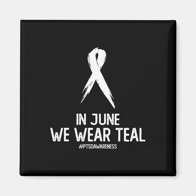 Love Support Ptsd Post Traumatic Stress Disorder A Magnet (Front)