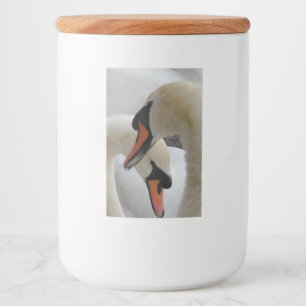 Love & Swans Food Container Label