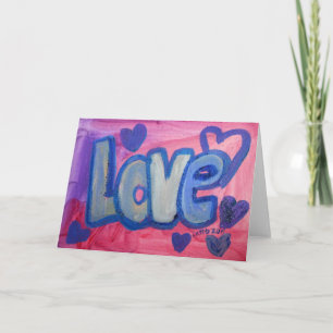 Love Sweet Candy Greeting Card or Note Cards