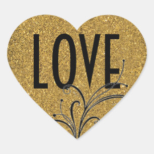 Love Swirl Sticker/Envelope Seal