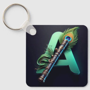 Love symbol key ring