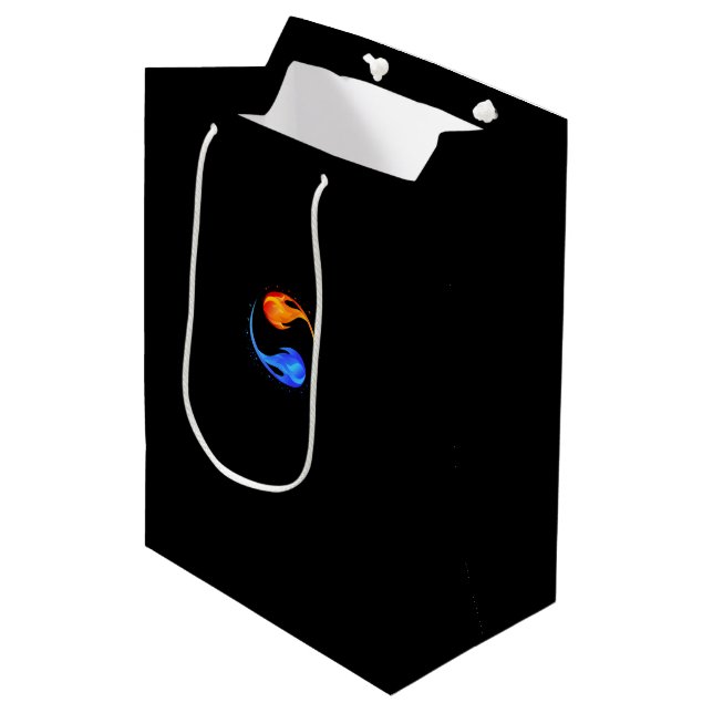 Love Symbol- Medium Gift Bag (Front Angled)