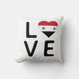 Love - Syria Flag Cushion