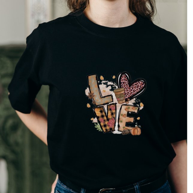 Love T-Shirt (Love and coffee
)