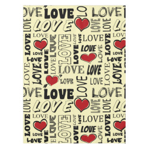 Love Tablecloth