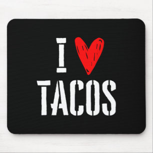 Love Tacos Tuesday Cinco De Mayo Adult Kids Toddle Mouse Pad
