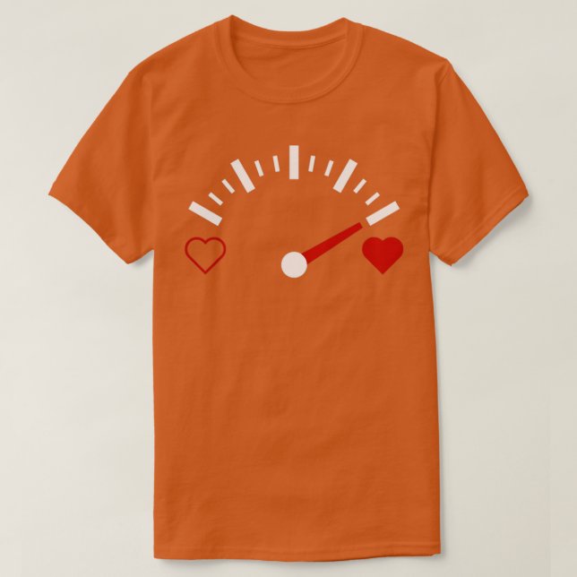 Love Tank Gauge Hearts St Valentines Day (Design Front)
