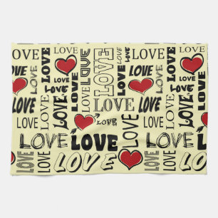 Love Tea Towel