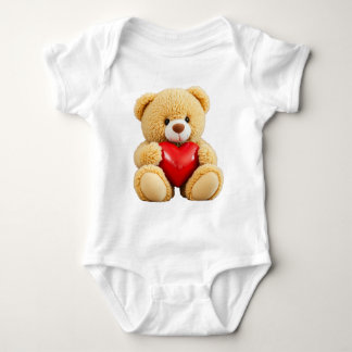 Love Teddy Baby Bodysuit