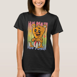 Love Teddy Rainbow Hug Dealer Cute Teddy Bear Hug  T-Shirt
