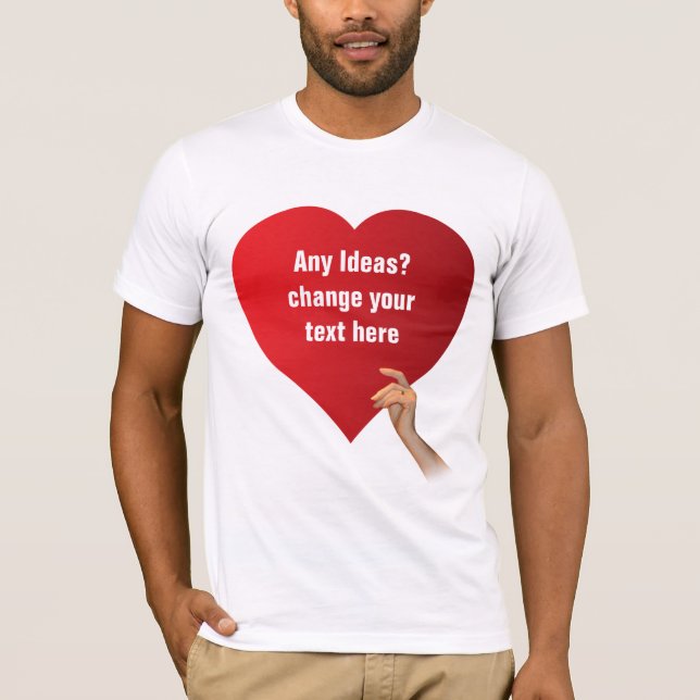 Love Template T-Shirt (Front)