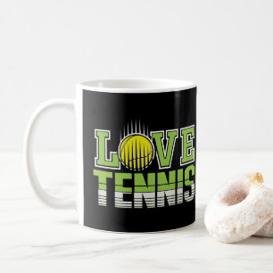 Love Tennis Coffee Mug