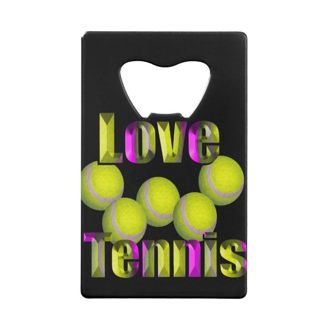 Love Tennis Design, (Front)