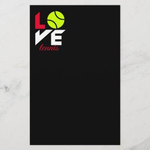 Love tennis flyer