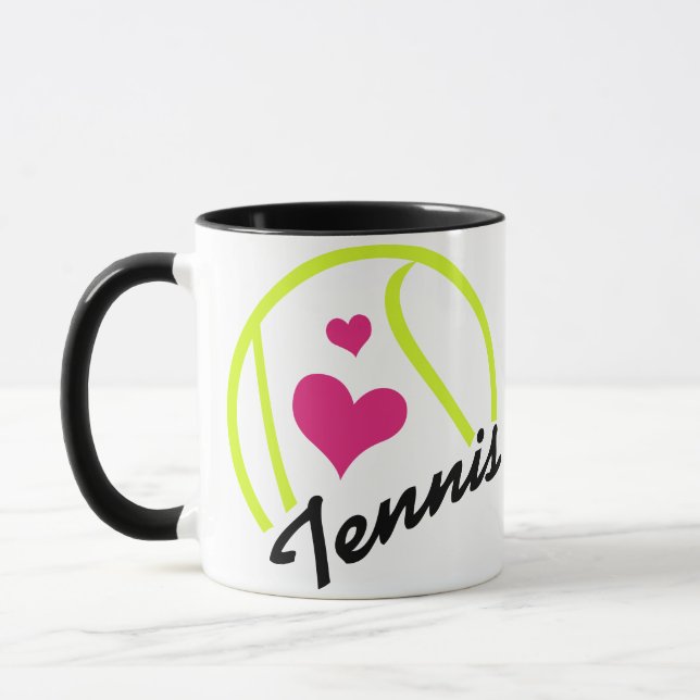 Love Tennis Mug (Left)