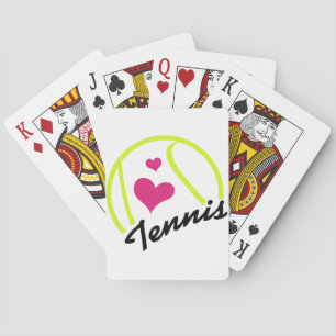 Love Tennis Playing Cards