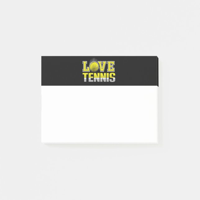 Love Tennis  Post-it Notes (Front)