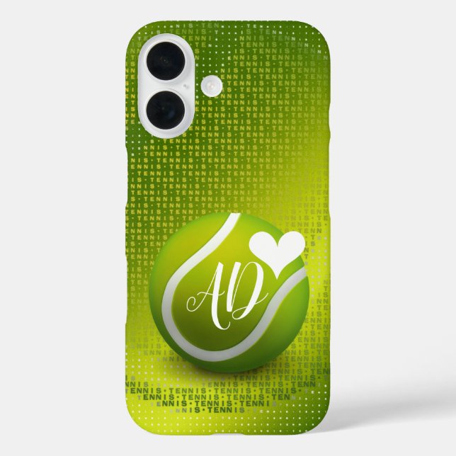 Love Tennis So Much | Girly Gifts Case-Mate iPhone Case (Back)