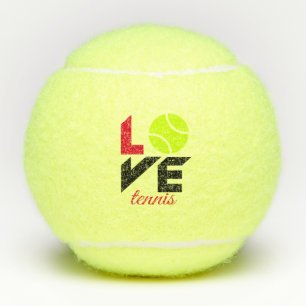 Love tennis tennis balls