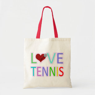 LOVE TENNIS TOTE BAG