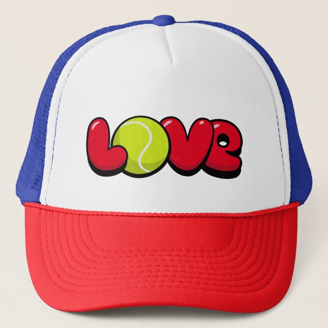 Love Tennis Trucker Hat (Front)