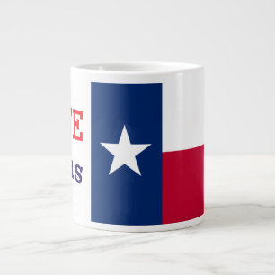 love texas large coffee mug