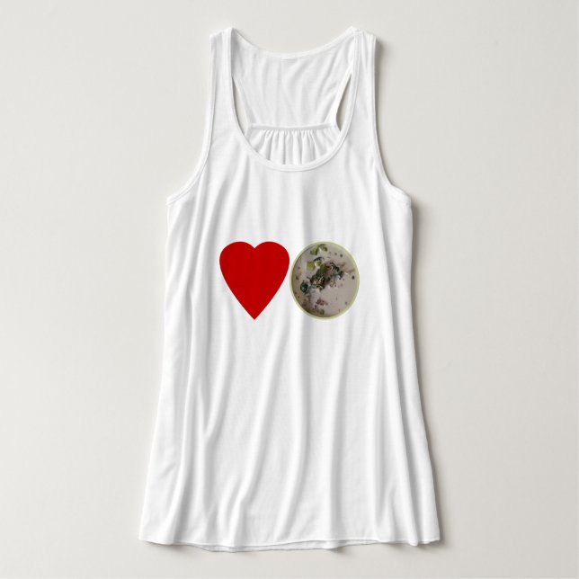 Love Thai Green Curry ... Thailand Street Food Singlet (Design Front)