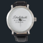 Love & thanks add couple name wedding add date yea watch<br><div class="desc">For lovers like us</div>