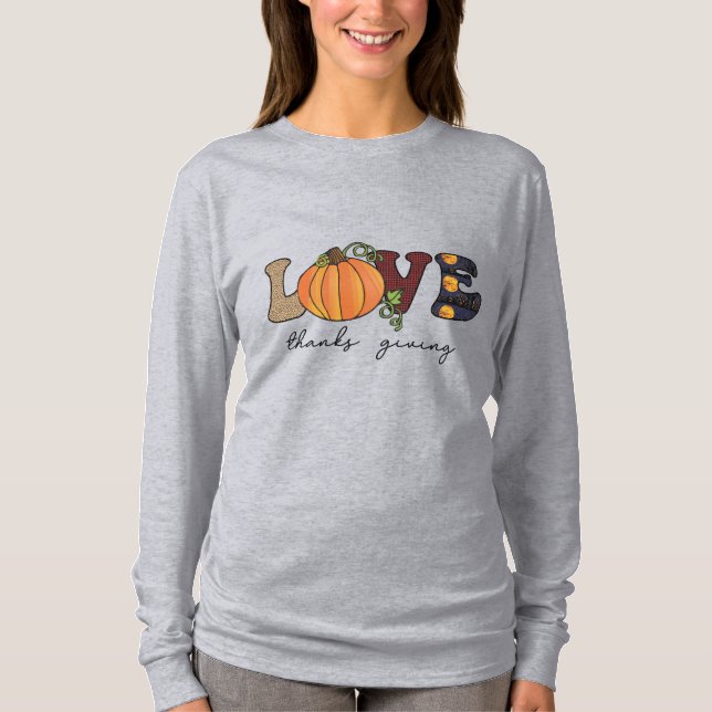 Love Thanksgiving T-Shirt (Front)