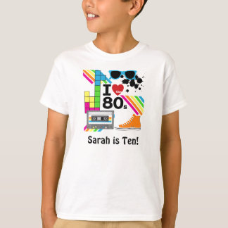 Love the 80s Customised T-shirt