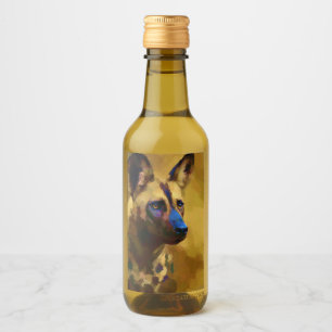 Love the African Wild Dog Wine Label
