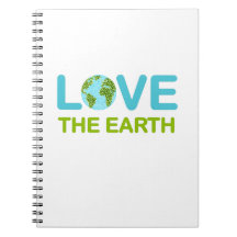 Love the Earth Earth Day Notebook