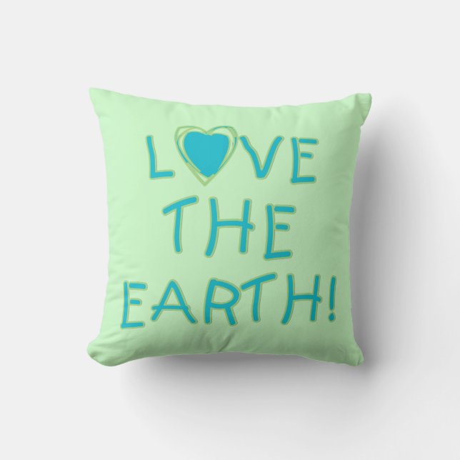 Love the Earth Environmental Cushion (Front)