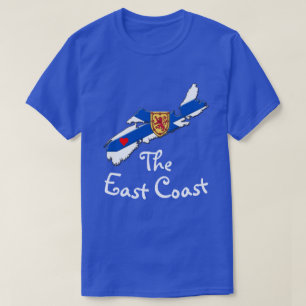 Love The East Coast Heart Nova Scotia shirt