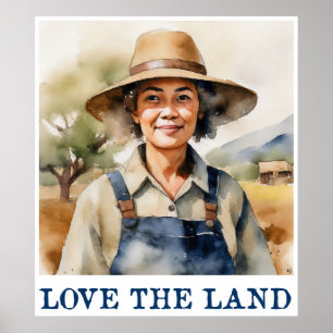 Love The Land Print