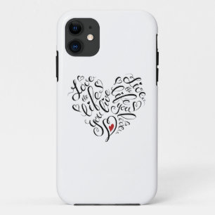 Love The Life You Live iPhone 11 Case