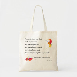 Love the Lord your God Tote Bag