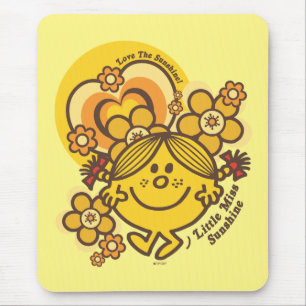 Love The Sunshine Flowers & Colour Mouse Pad