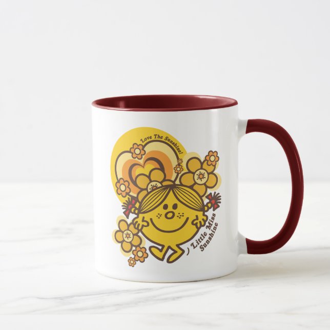 Love The Sunshine | Flowers & Colour Mug (Right)