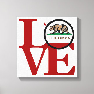 LOVE The Tenderloin Canvas Print