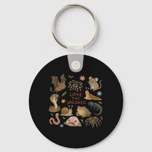 Love The Unloved Animals Retro Entomology Science Key Ring