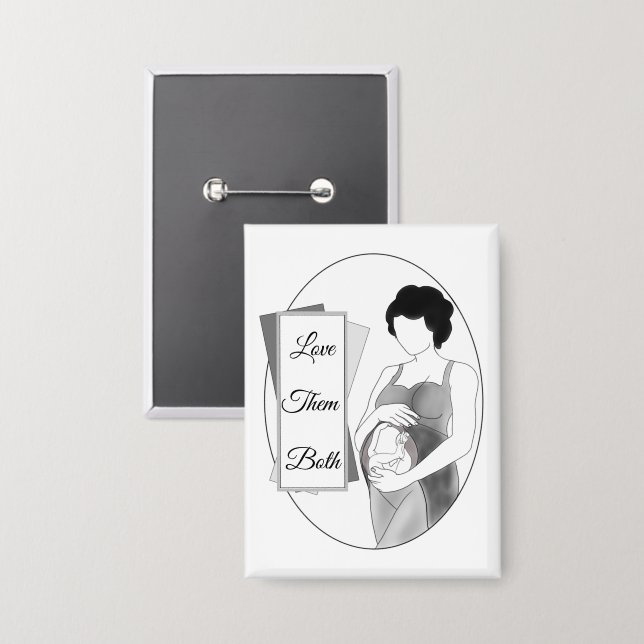Love Them Both | Button (Front/Back)