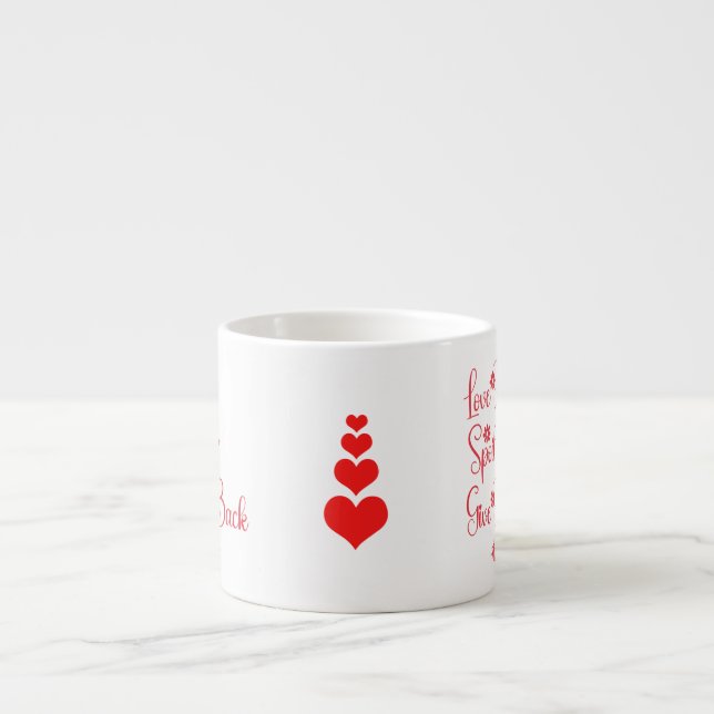 Love Them Spoil Them Give Them Back Grandma Funny Espresso Cup (Front)