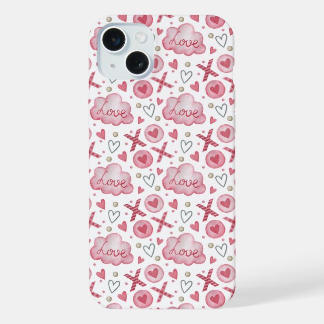 Love themed iPhone case (Back)