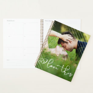 Love This   Modern Urban Casual Script Photo Planner
