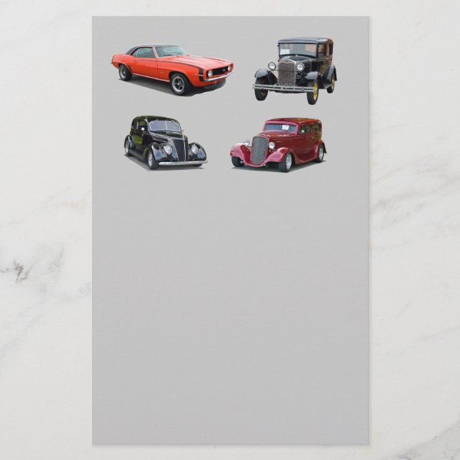 Love Those Old Classic Cars (Front)