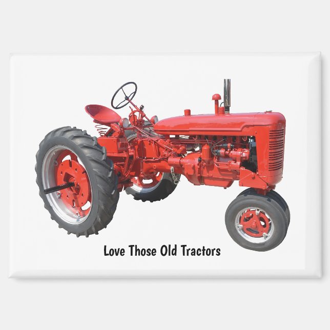 Love Those Old Tractors Magnet (Front)