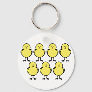 Love Those Peeps Key Ring