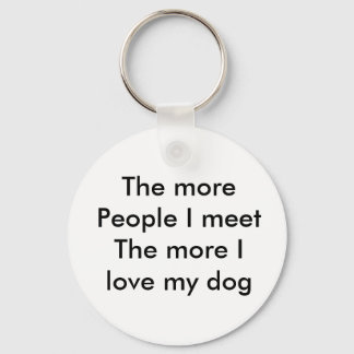 love thou pet key ring
